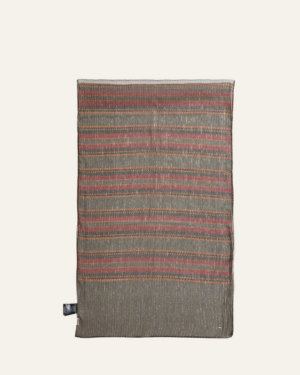 Gipsy Stripes Silk Scarf